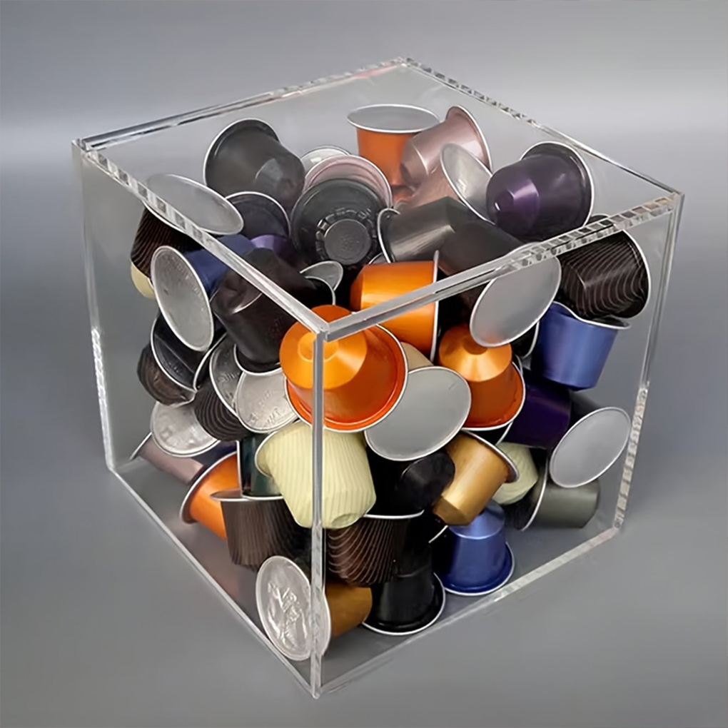 Coffee Tea Box - Boîte de rangement porte-capsules de café,