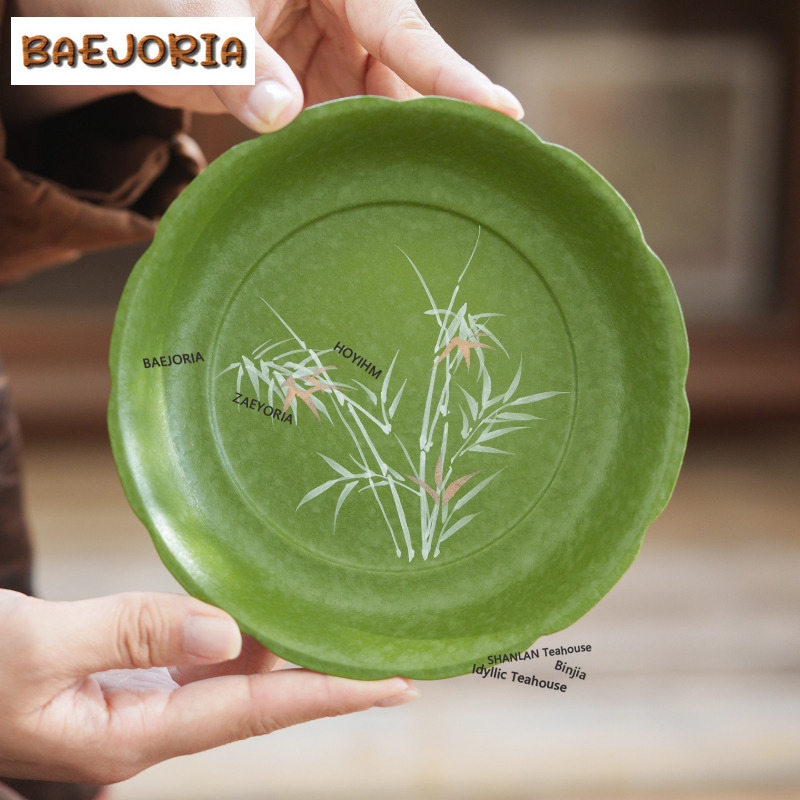 Bamboo Tea Tray - BAEJORIA Support de pot en bambou