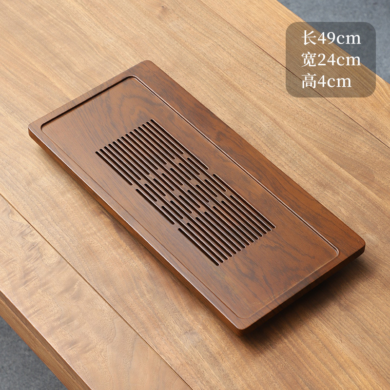 Bamboo Tea Tray - Style Simple Nan bambou fleur poire