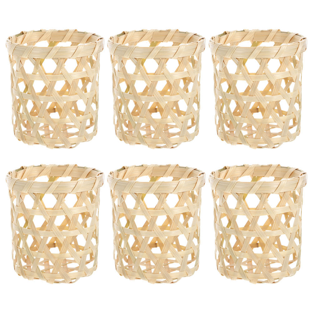 Coffee Tea Holders - Lot de 6 bougies chauffe-plat faites