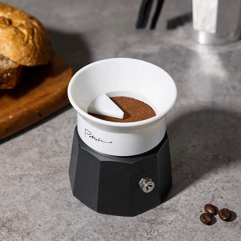 Coffee Tea Chocolate - Pot à moka anti-vol avec anneau