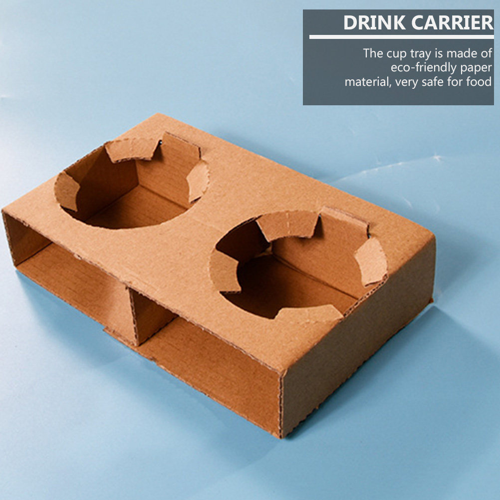 Coffee Tea Holders - 10 pièces de porte-gobelets en papier