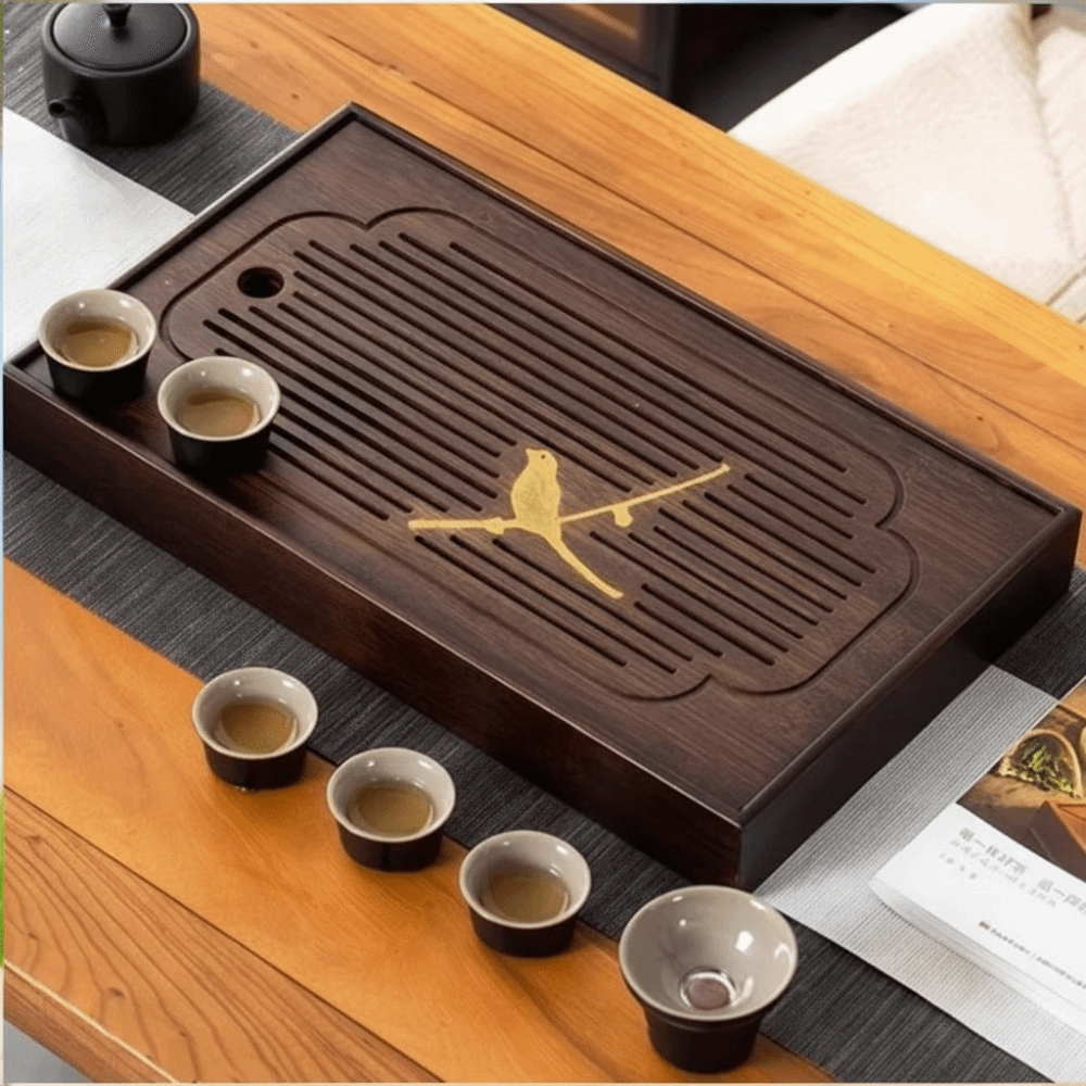 Bamboo Tea Tray - Plateau à thé chinois en bambou