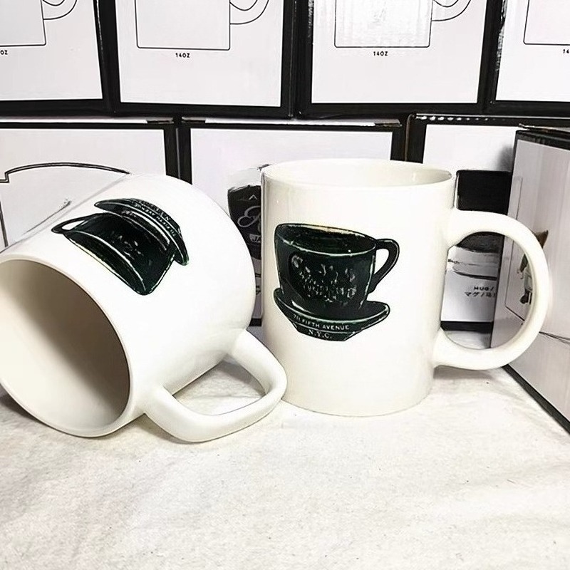 Coffee Tea Green - Service de table vintage en céramique