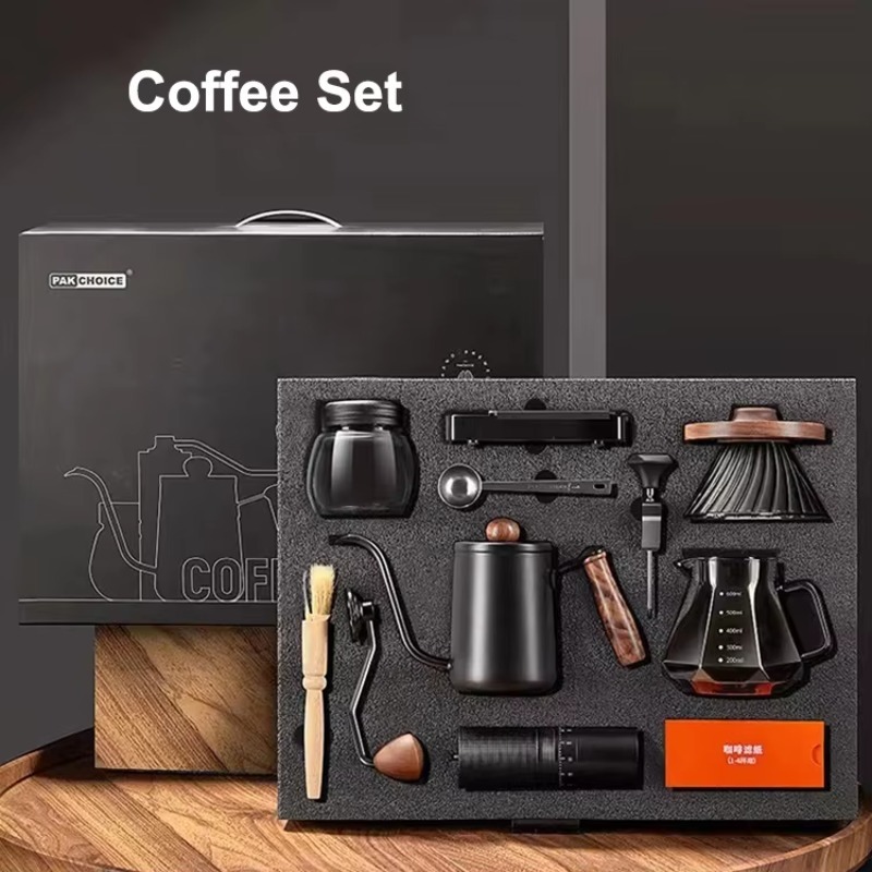 Tea Coffee Pot Set - Ensemble de voyage 10 pièces pour