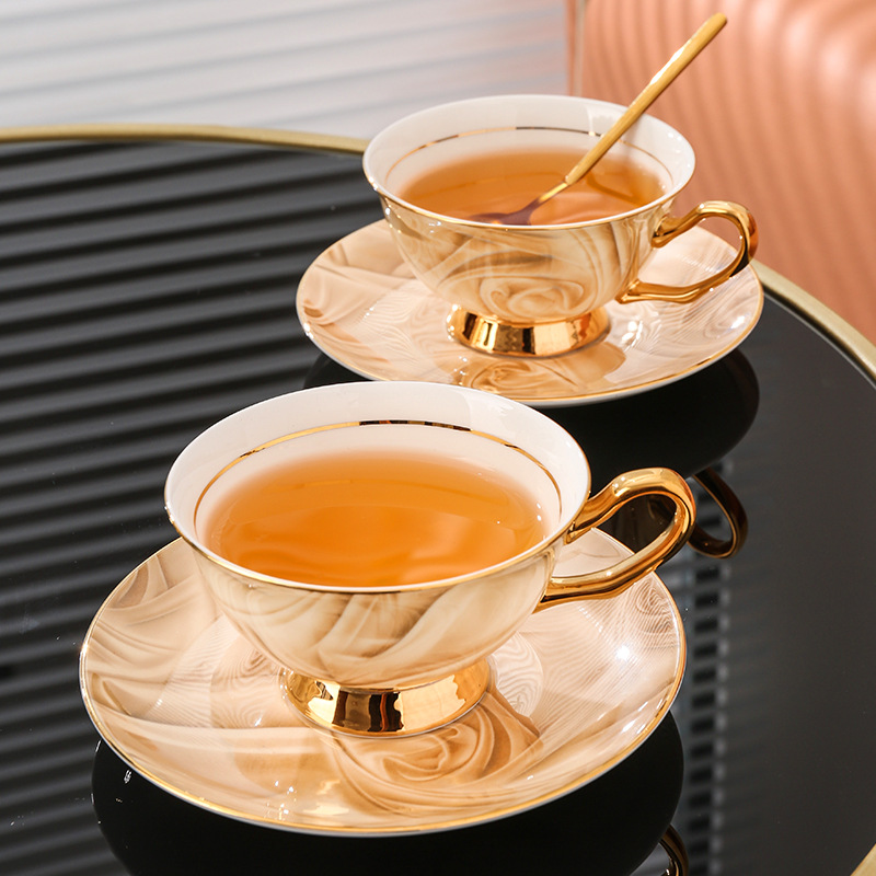 Coffee Tea Box - Ensemble de soucoupes de tasse à