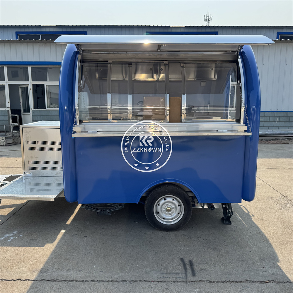 Coffee Tea Vending Machine - Camion de remorque de Bar Mobile