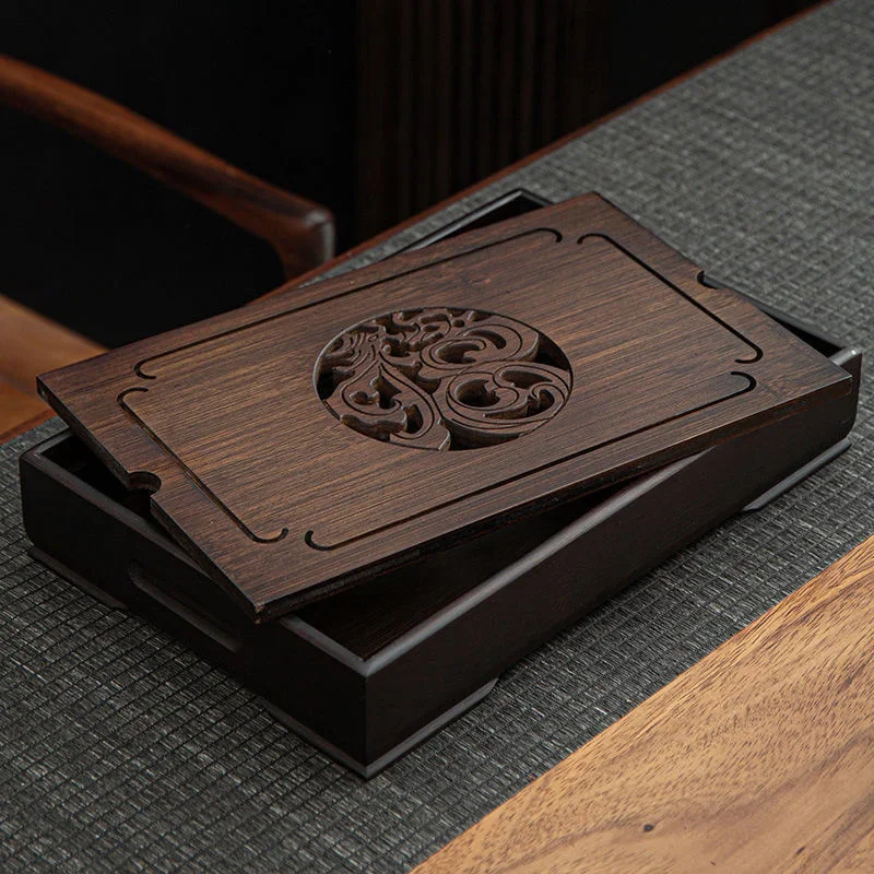 Escalier en bambou naturel, ta - Bamboo Tea Tray avis et prix
