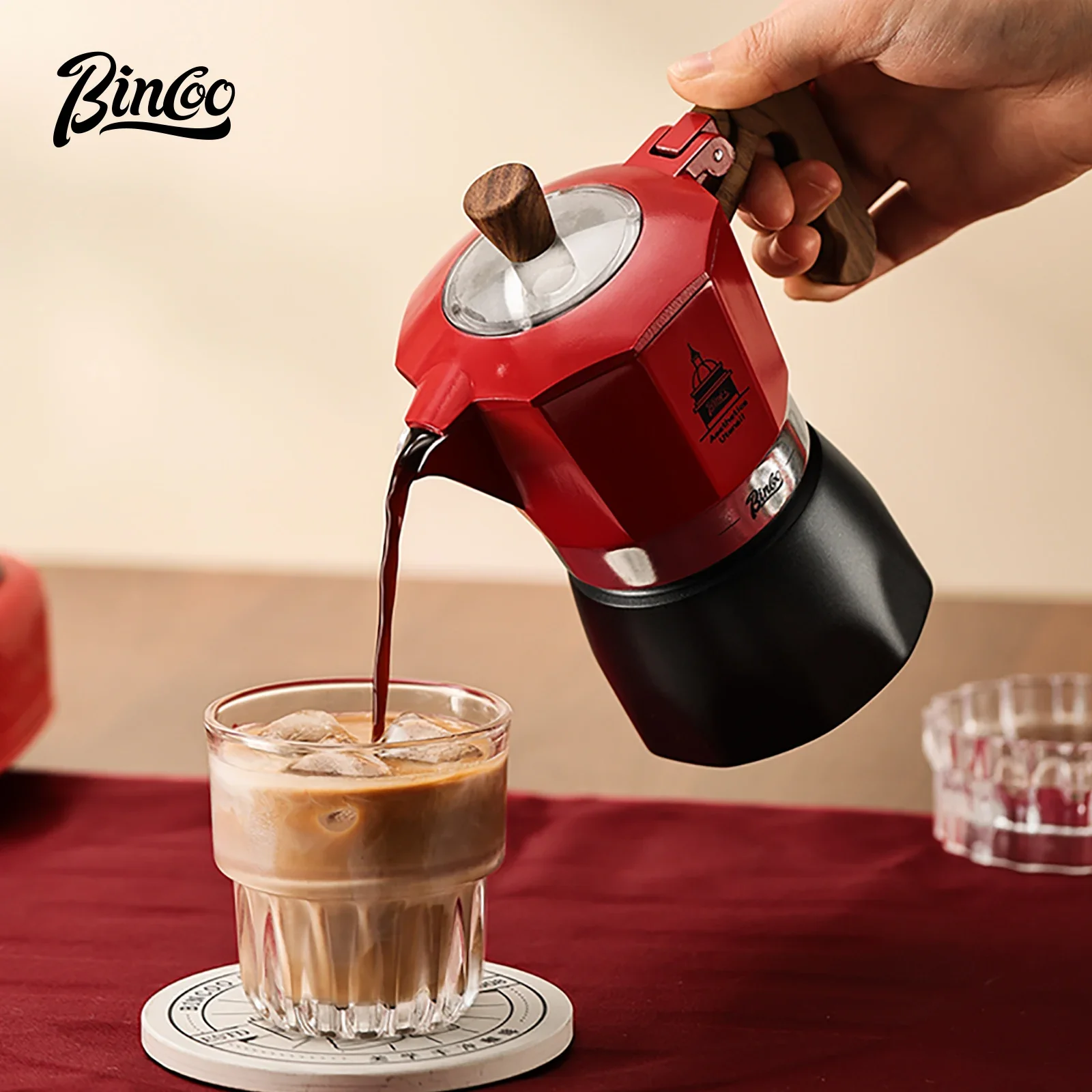 Bincoo Double Valve café Moka  - Coffee Tea Chocolate avis et prix