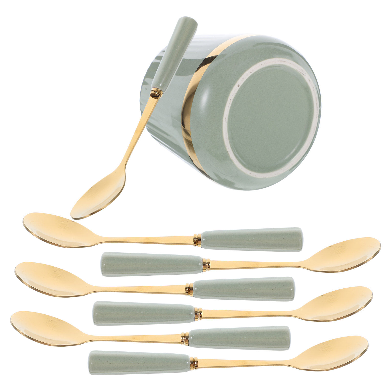 Ensemble de 7 cuillères à café - Coffee Tea Jar Set avis et prix