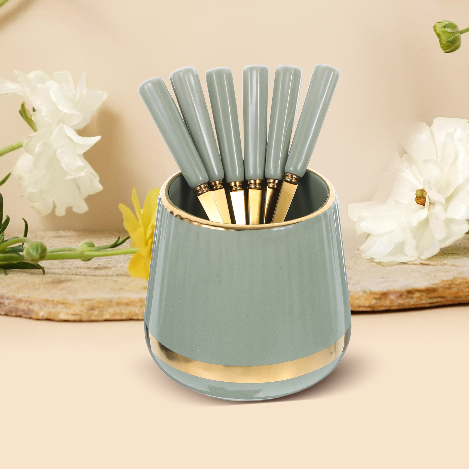 Ensemble de 7 cuillères à café - Coffee Tea Jar Set avis et prix