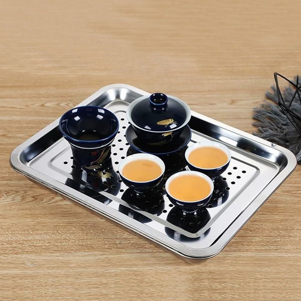 Nouveau Plateau à thé rectangu - Bamboo Tea Tray avis et prix