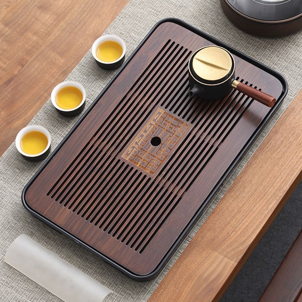 Nouveau Plateau à thé en bambo - Bamboo Tea Tray avis et prix