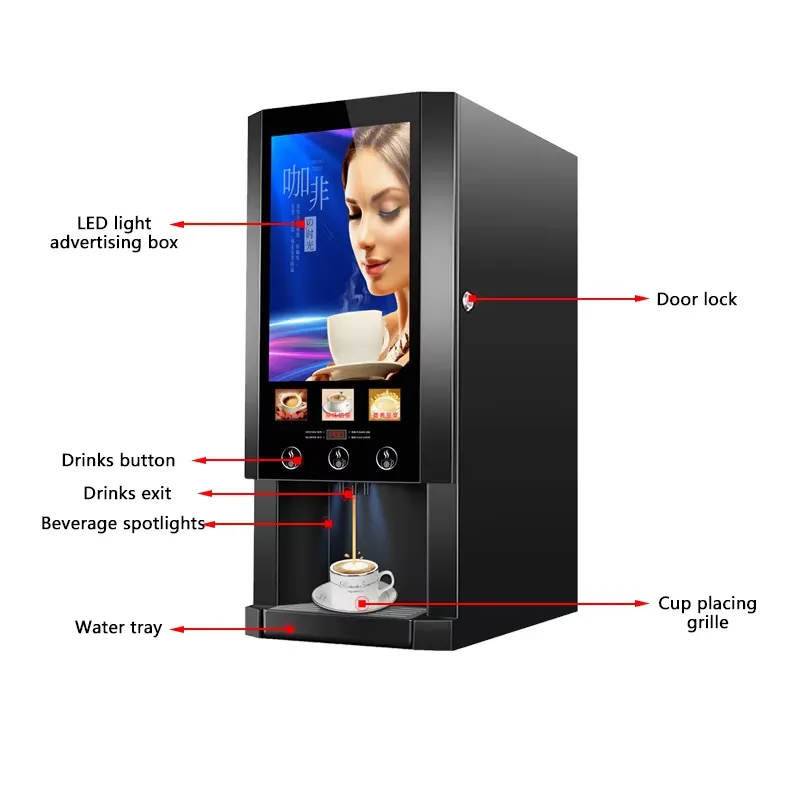 Distributeur automatique de th - Coffee Tea Vending Machine For Office avis et prix