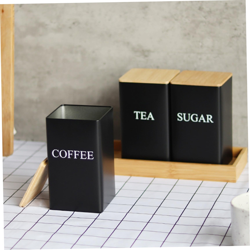 Ensemble de 3 boîtes à thé, ca - Coffee Tea Jar Set avis et prix