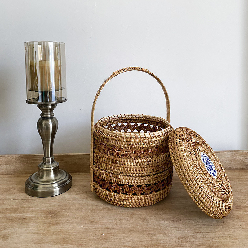 Panier de rangement double cou - Vietnam Coffee Tea avis et prix