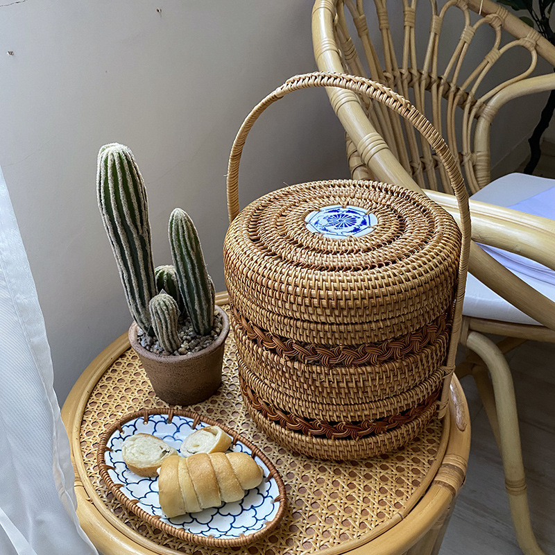 Panier de rangement double cou - Vietnam Coffee Tea avis et prix