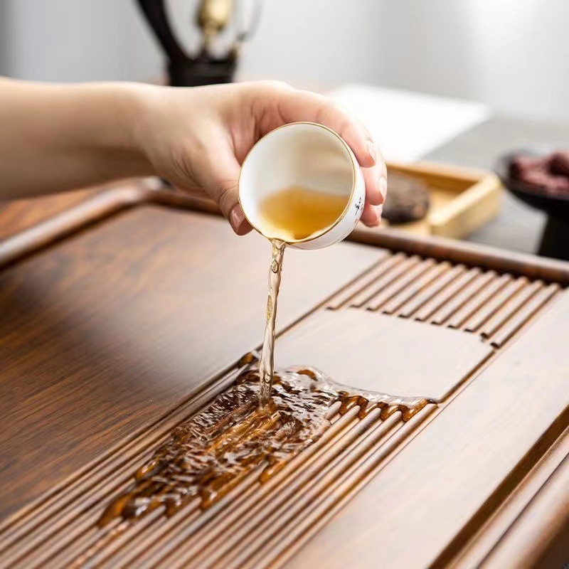 Grand plateau à thé de haute q - Bamboo Tea Tray avis et prix