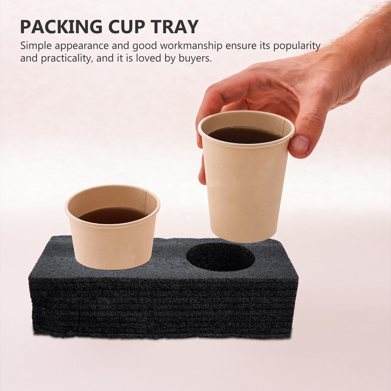 Lot de 2 plateaux porte-gobele - Coffee Tea Holders avis et prix