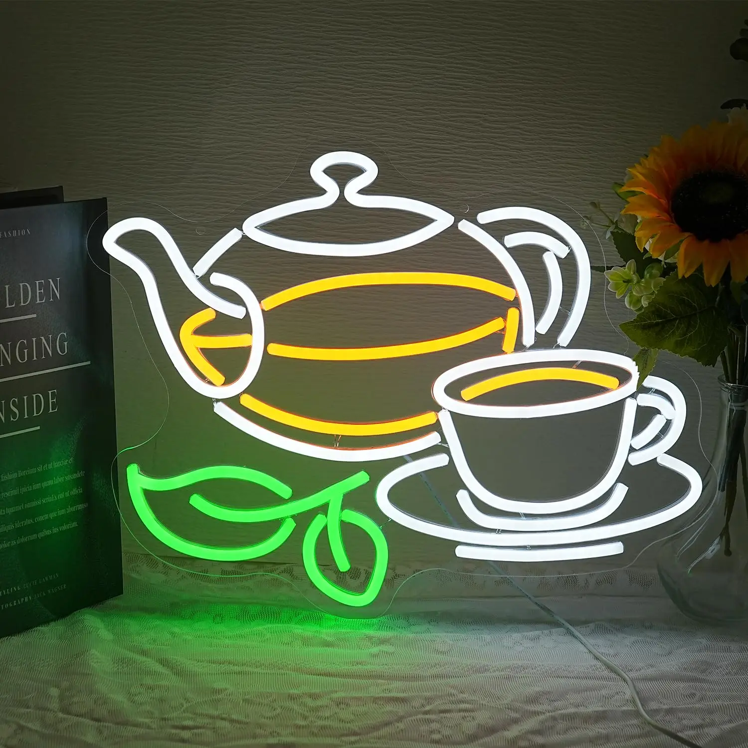 Enseigne au néon pour thé, thé - Coffee Tea Plantation avis et prix