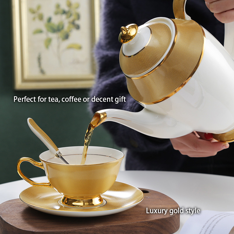 Service à café de luxe en porc - Tea Coffee Pot Set avis et prix