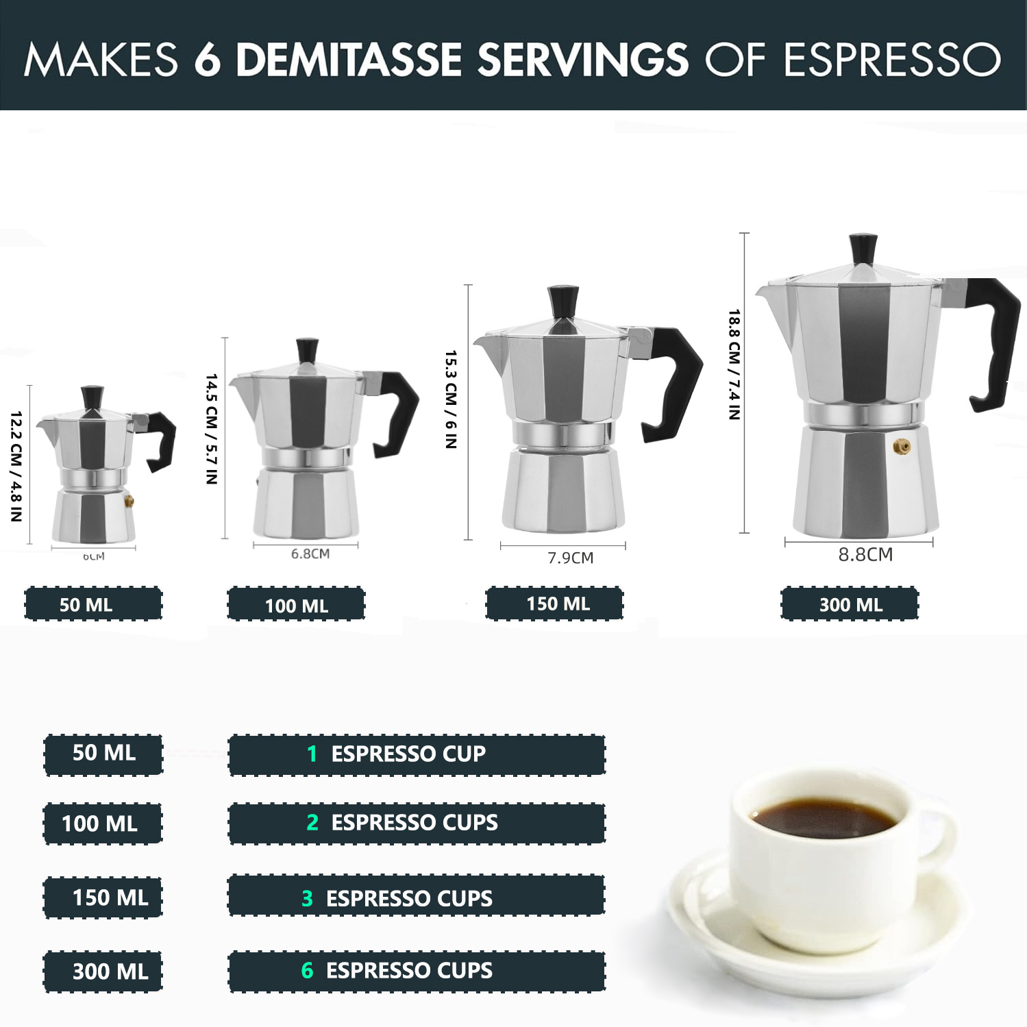 Cafetière Moka Classique en Al - Coffee Tea Chocolate avis et prix