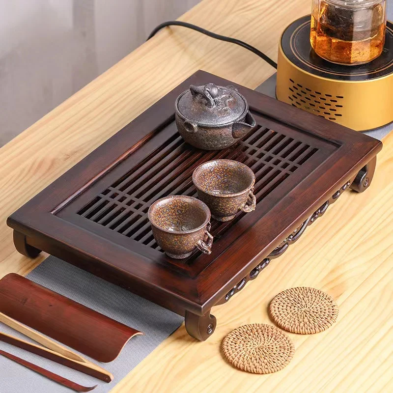 Service à thé Kung Fu en bambo - Bamboo Tea Tray avis et prix