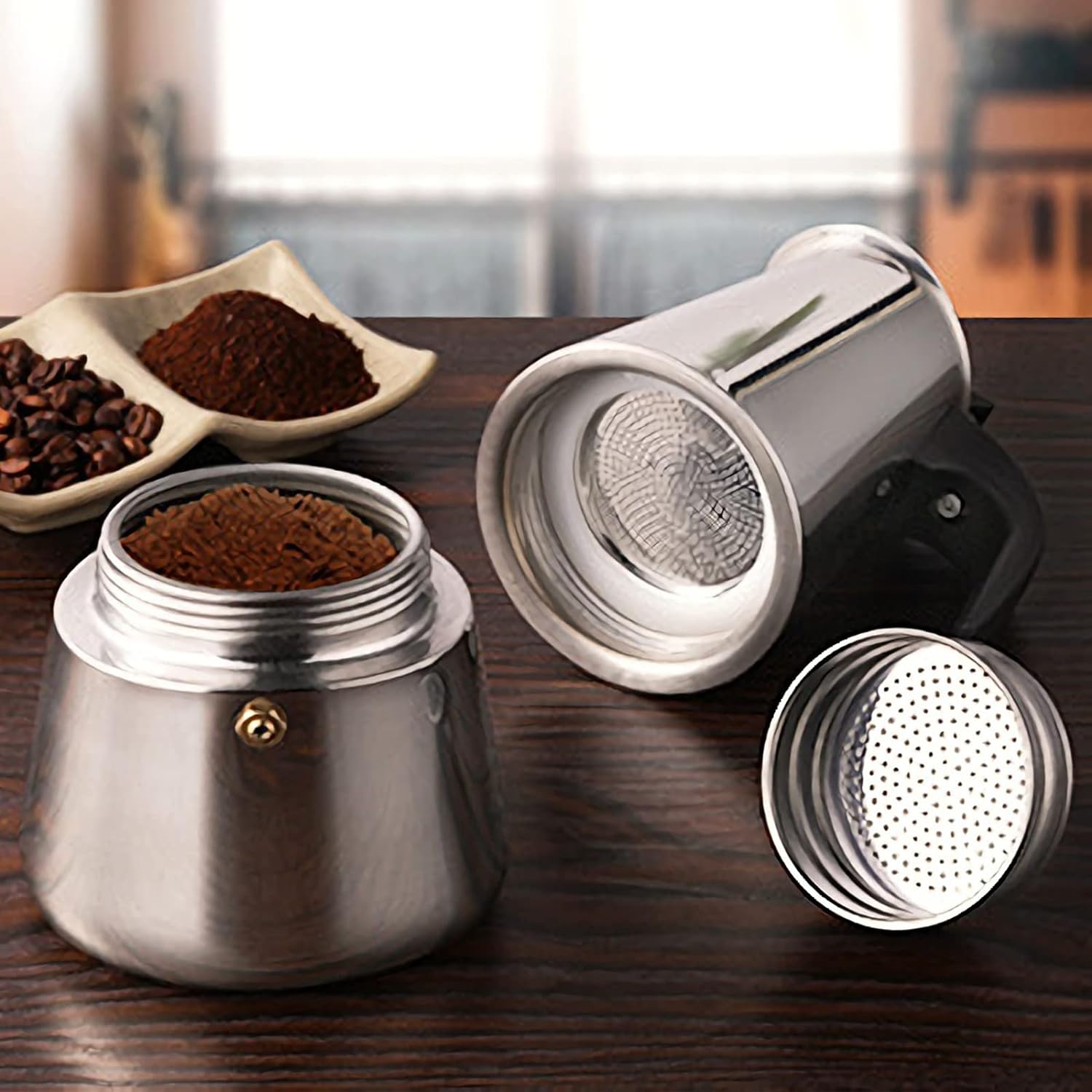 4/6/9 Tasses Moka Pot Caffe Ma - Coffee Tea Chocolate avis et prix