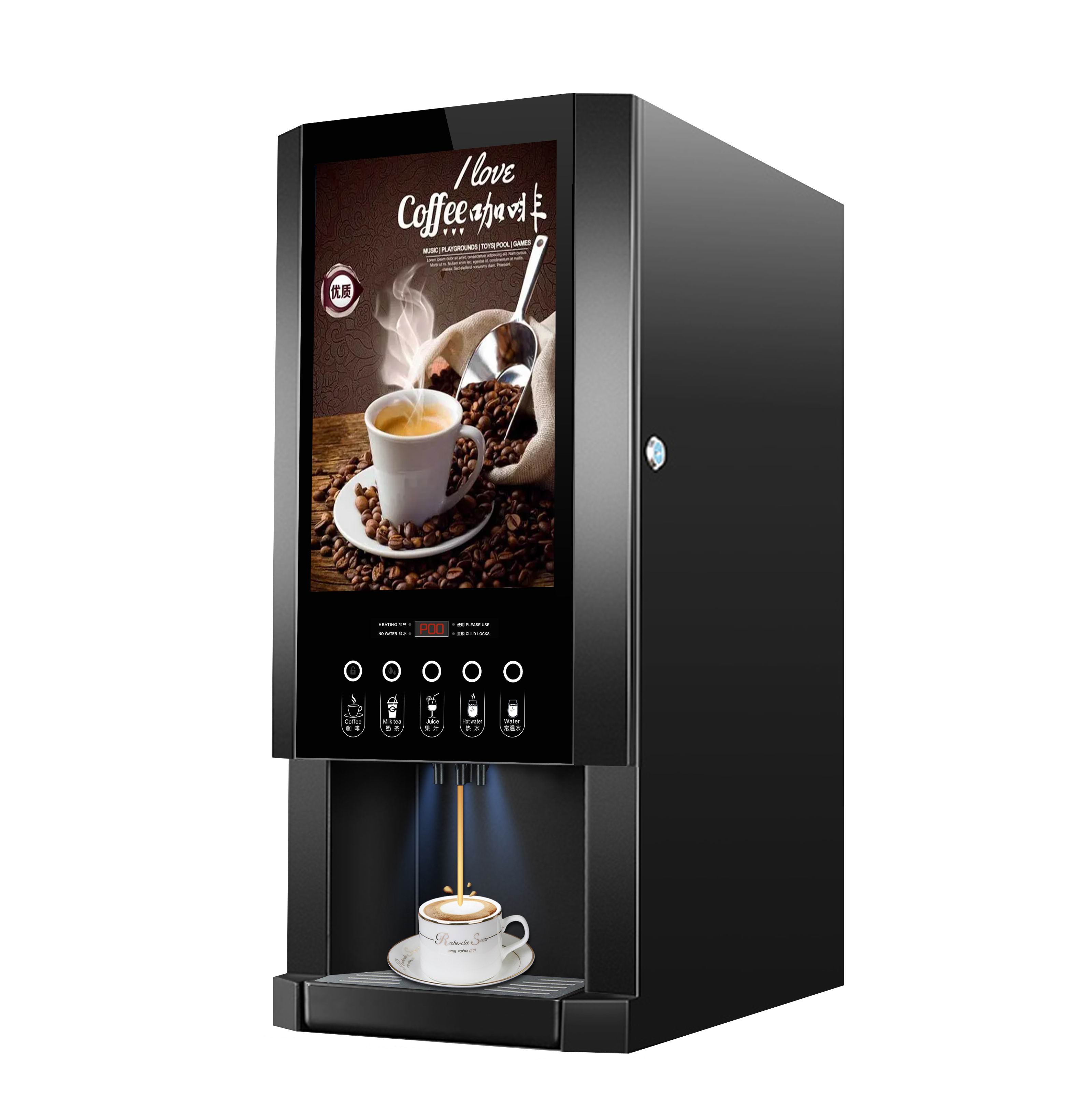 Machine à café instantanée aut - Coffee Tea Vending Machine For Office avis et prix