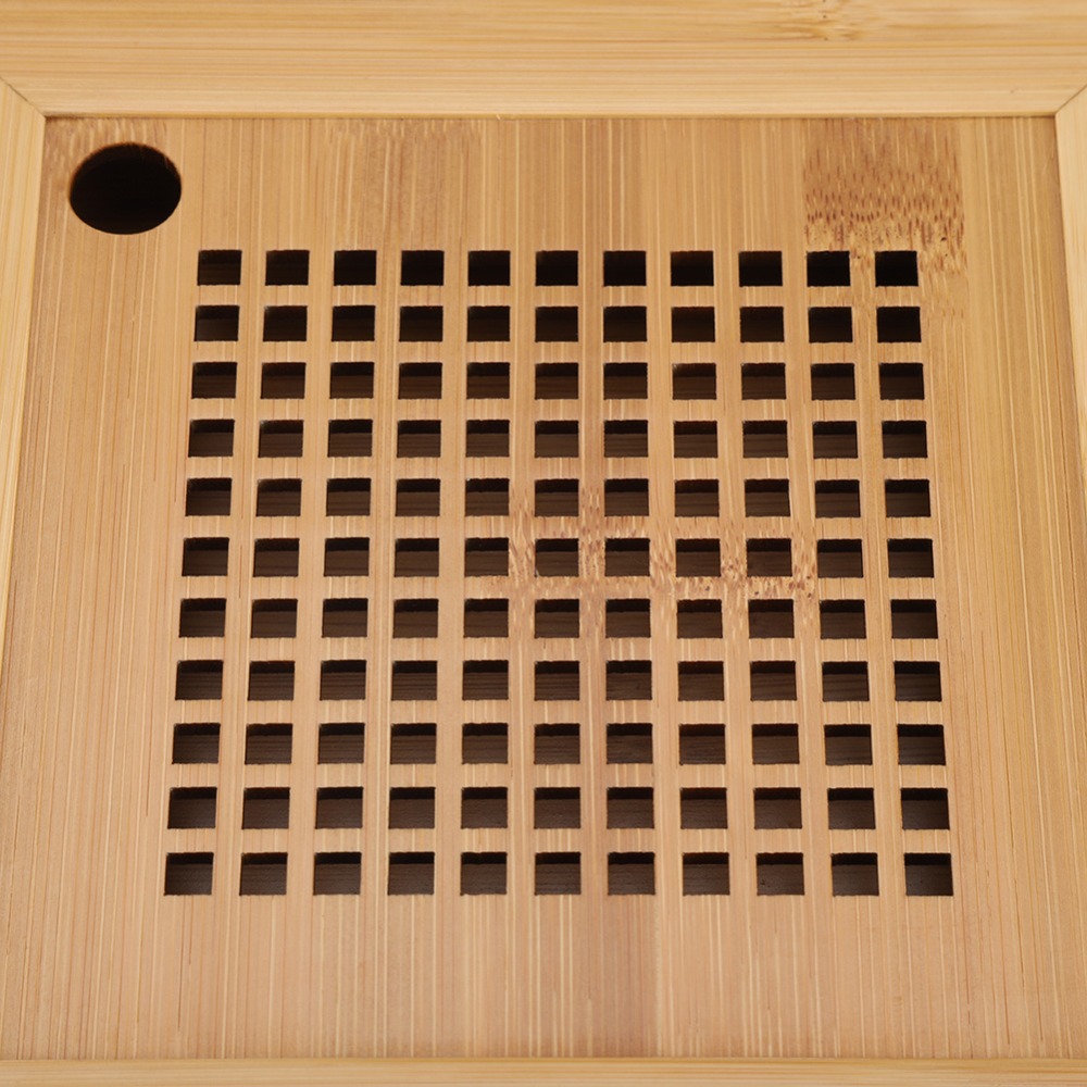 Plateau à thé carré de style K - Bamboo Tea Tray avis et prix