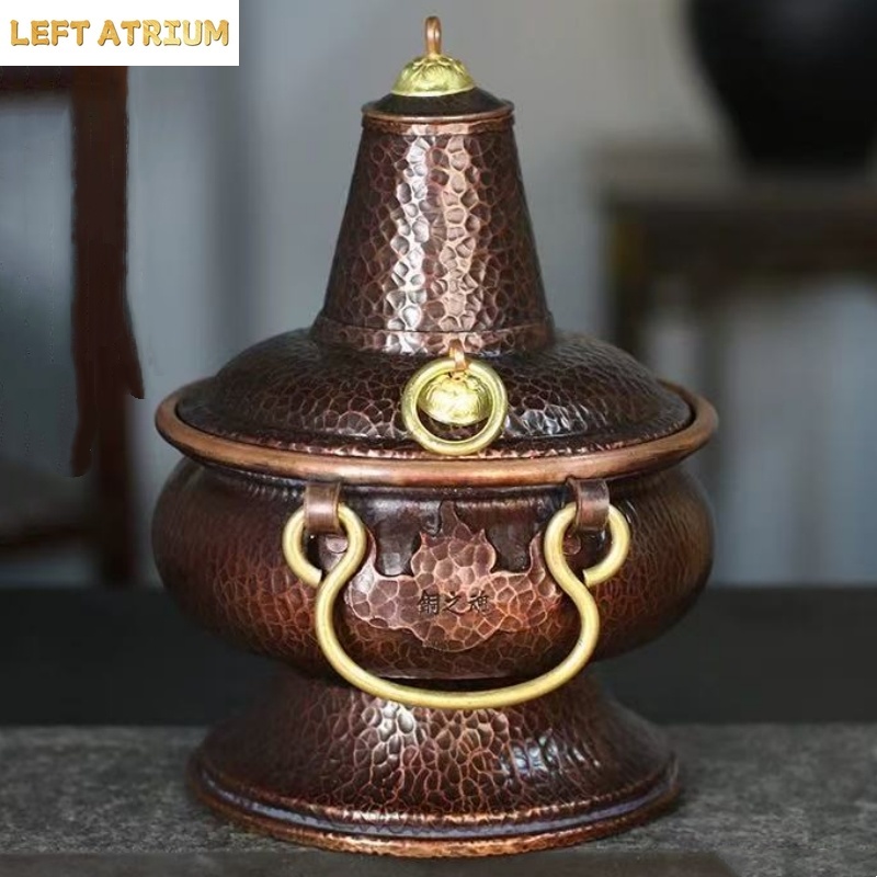 Vase multifonctionnel en cuivr - Coffee Tea Box avis et prix