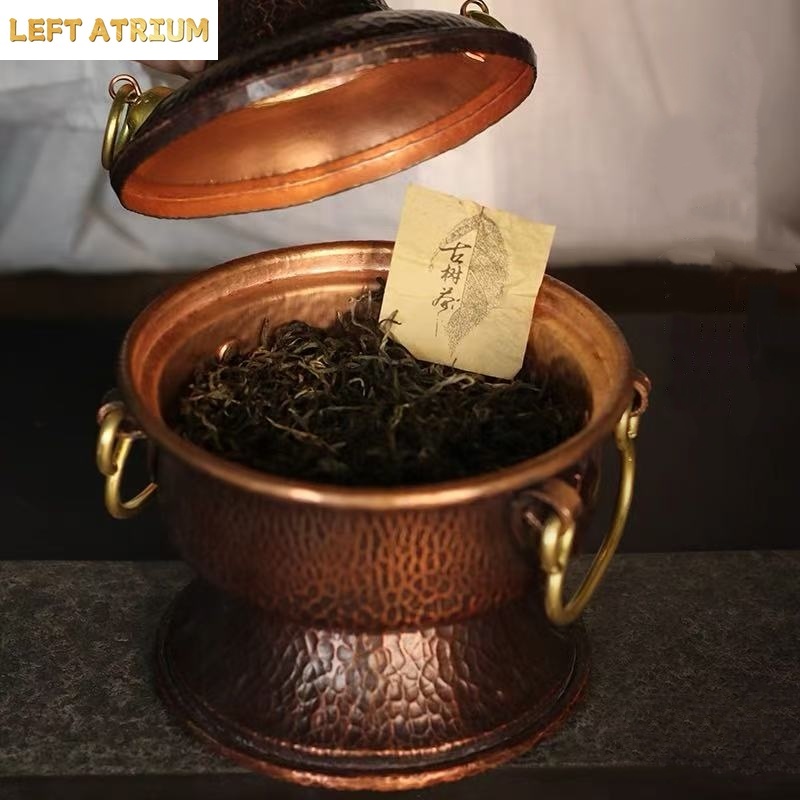 Vase multifonctionnel en cuivr - Coffee Tea Box avis et prix