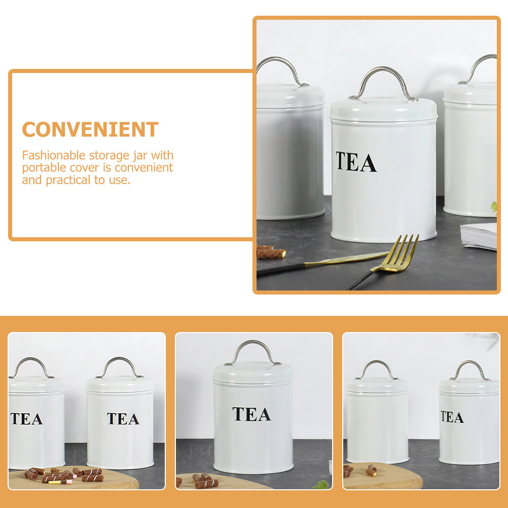 Boîte à thé noire et blanche d - Coffee Tea Jar Set avis et prix