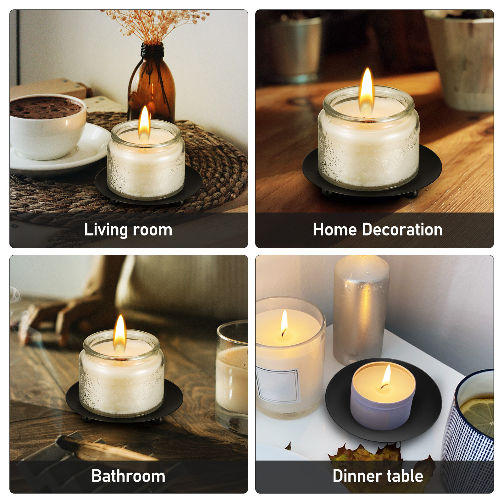 4 pièces de supports en fer mi - Coffee Tea Holders avis et prix