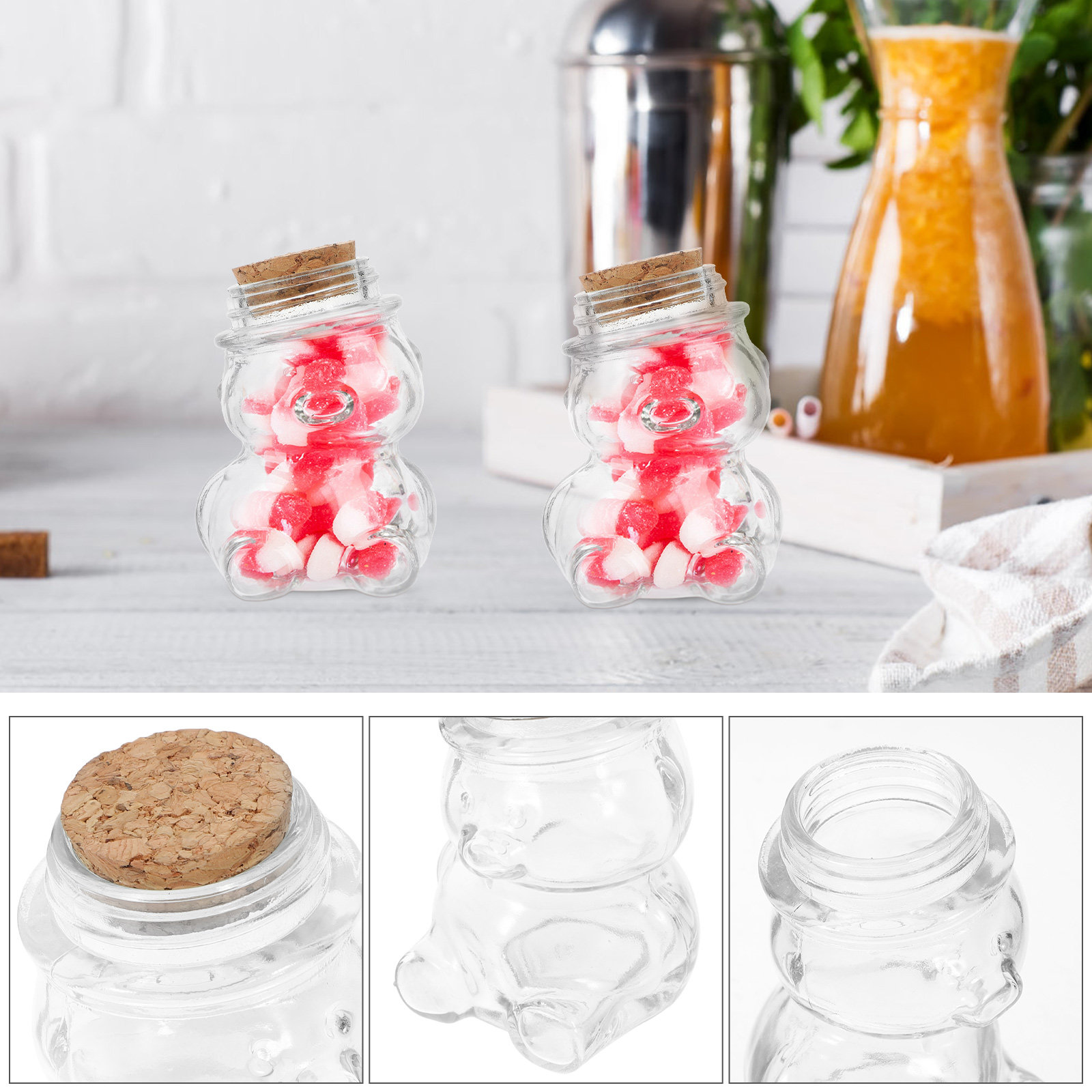 Ensemble de pots à bonbons en  - Coffee Tea Jar Set avis et prix