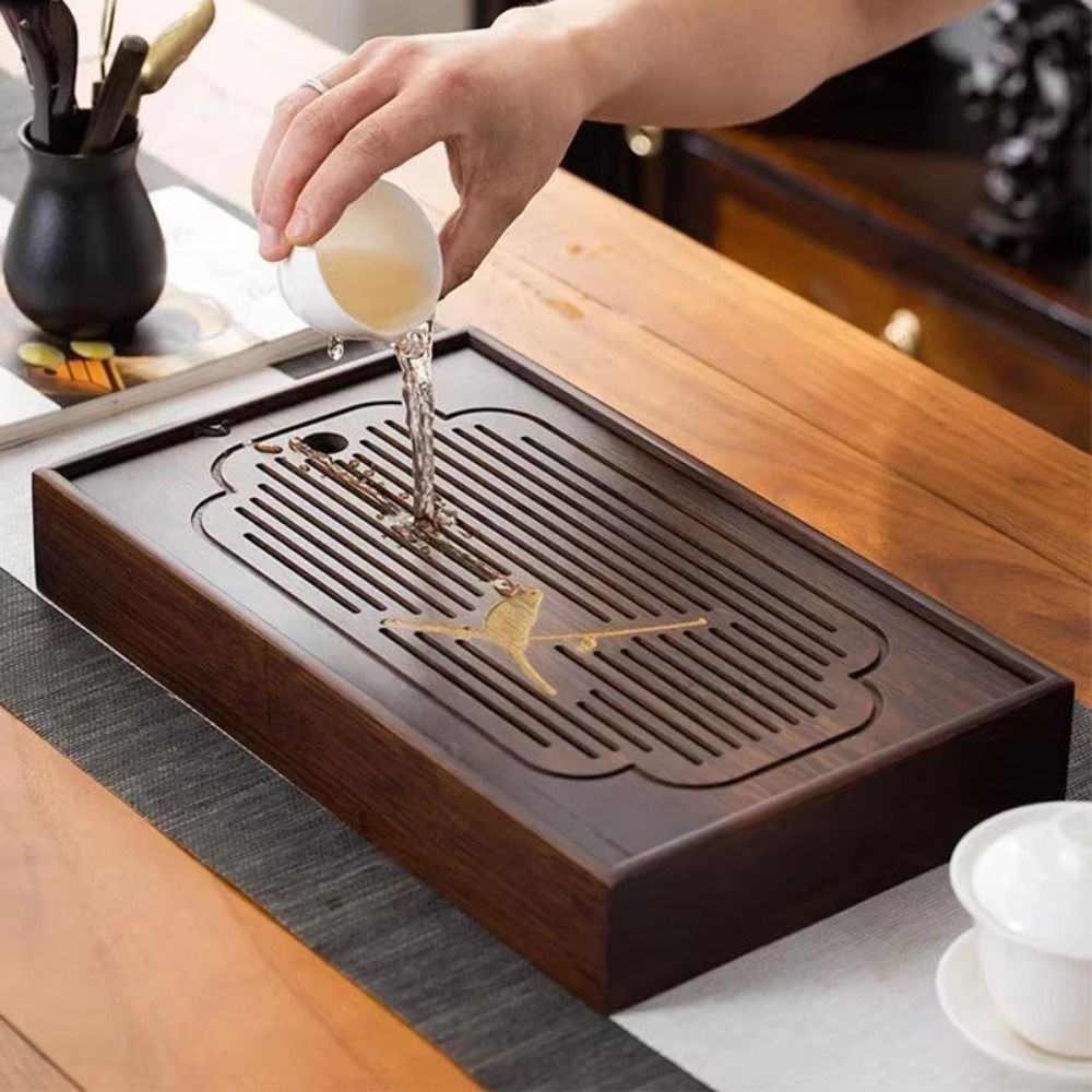 Plateau à thé chinois en bambo - Bamboo Tea Tray avis et prix