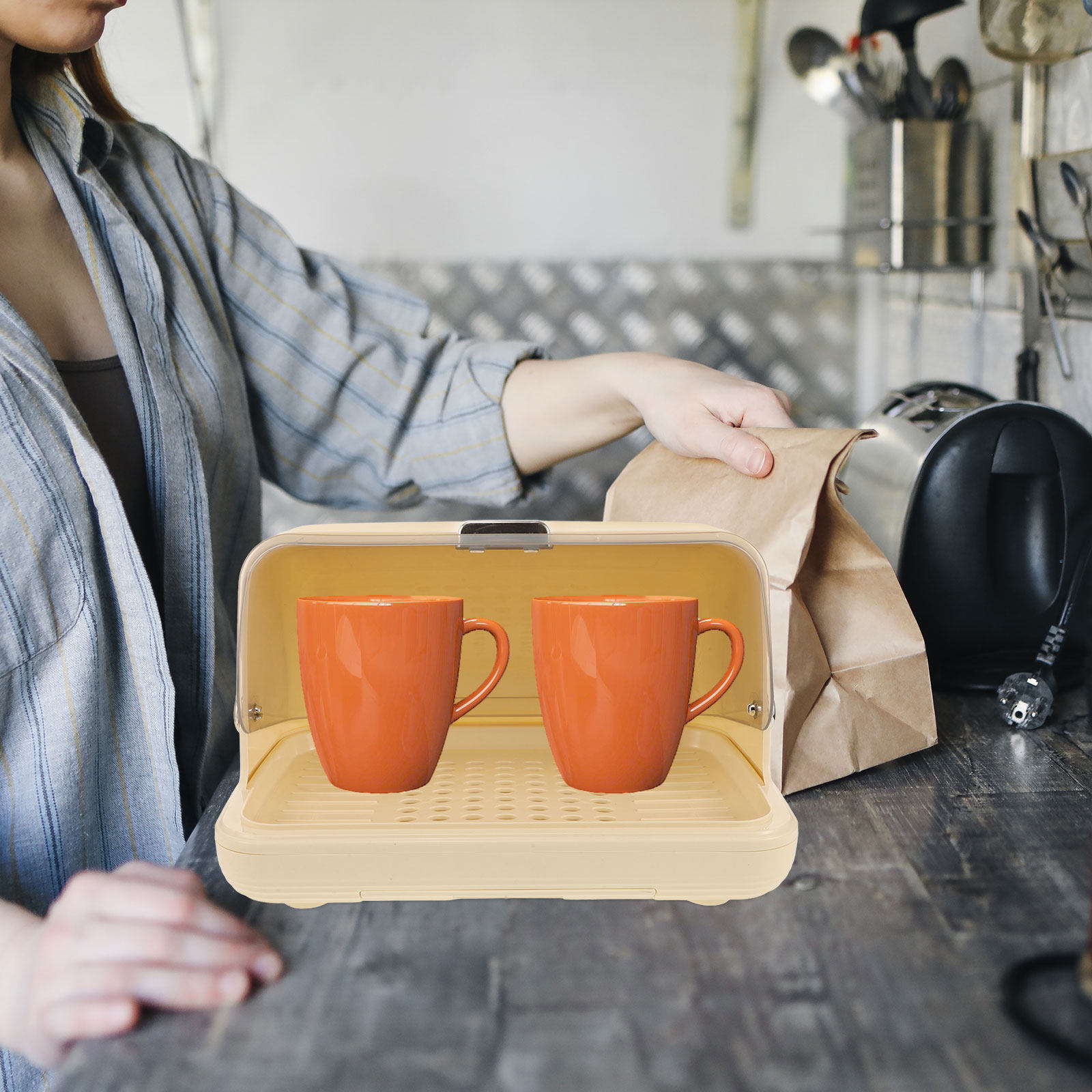 Boîte de rangement pour tasses - Coffee Tea Box avis et prix