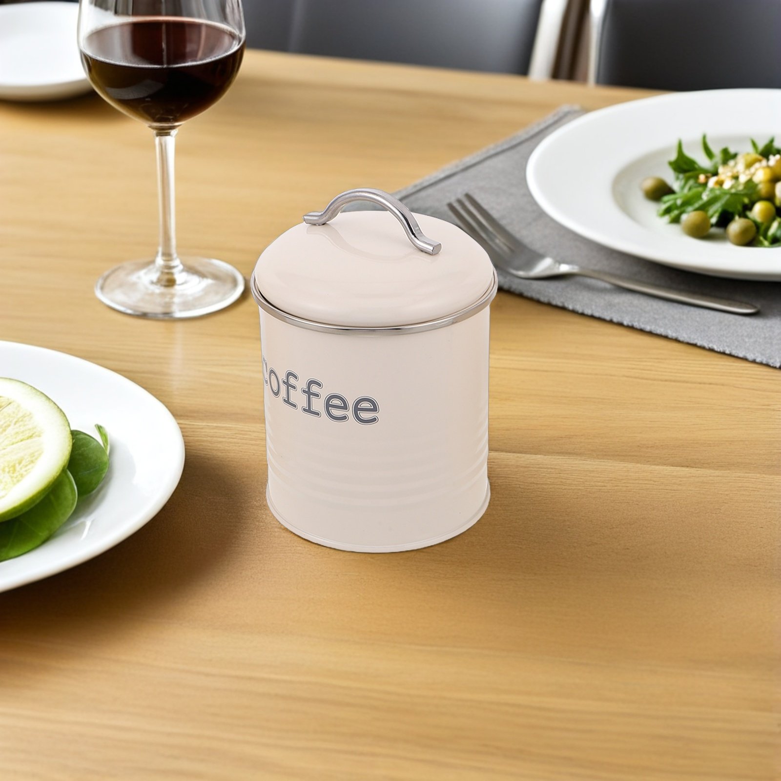 Lot de 3 boîtes hermétiques po - Coffee Tea Jar Set avis et prix