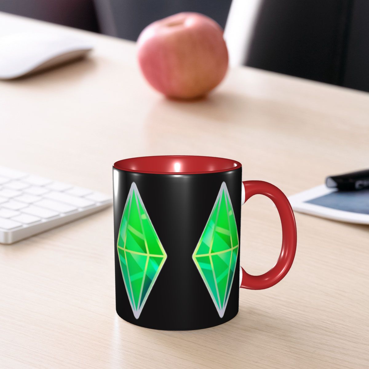 Tasse à café en céramique amus - Coffee Tea Green avis et prix