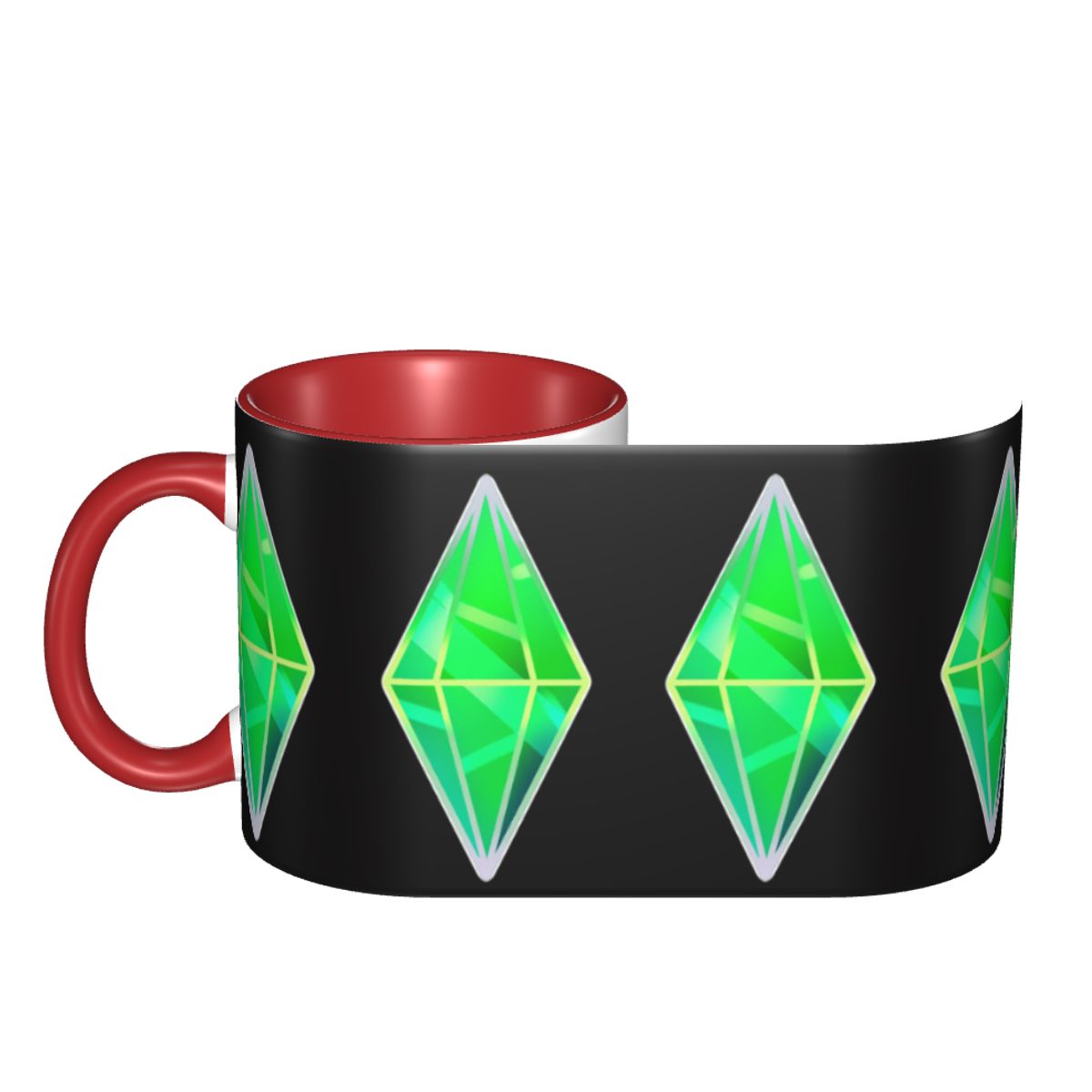 Tasse à café en céramique amus - Coffee Tea Green avis et prix