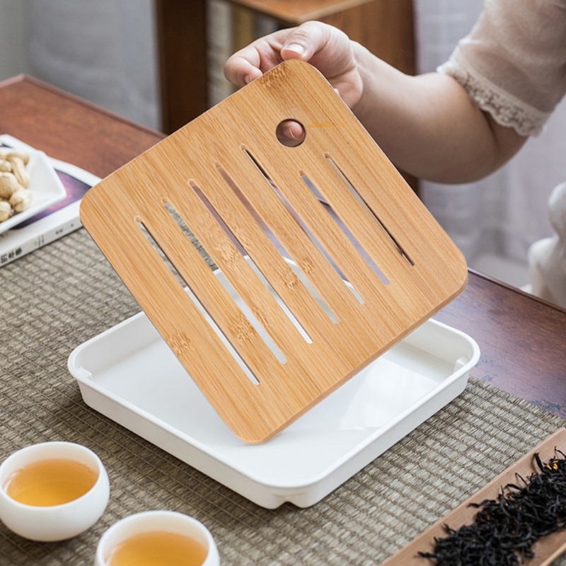 Plateau à thé en bambou, Mini  - Bamboo Tea Tray avis et prix