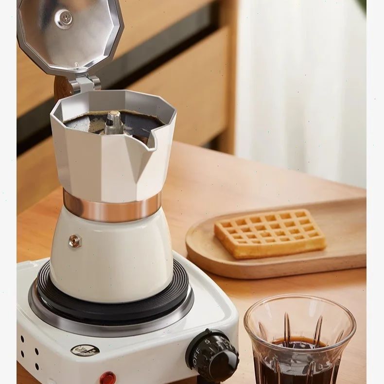 Pot Moka à fond rond à Valve u - Coffee Tea Chocolate avis et prix