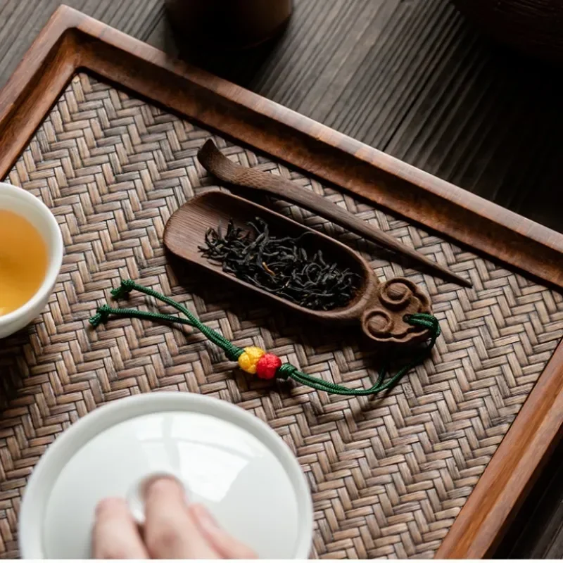 Ensemble de plateaux à thé rét - Bamboo Tea Tray avis et prix